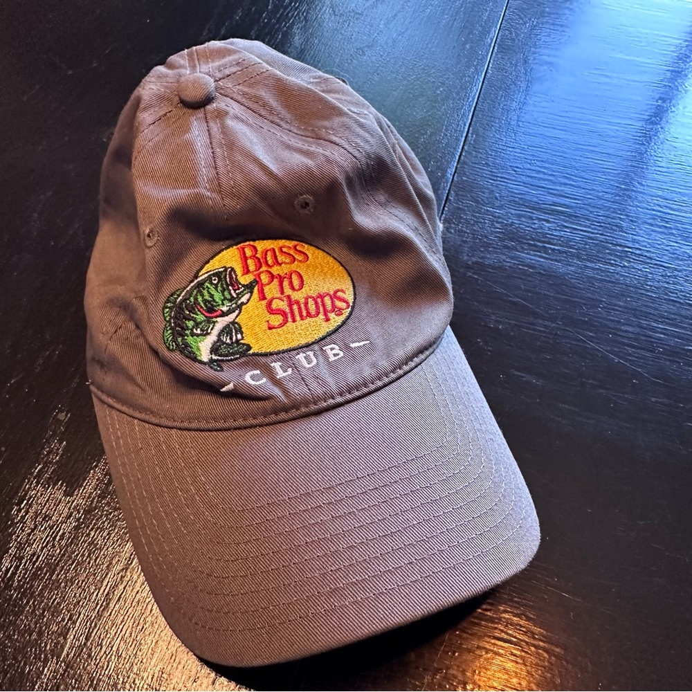Bass Pro Shops Dark Gray Cotton Cap
